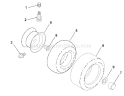 Page P Diagram and Parts List for LR122 LR 122 954140105B -2000-01 Husqvarna Lawn Tractor