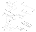 Page B Diagram and Parts List for LR122 LR 122 954140105B -2000-01 Husqvarna Lawn Tractor