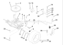 Page O Diagram and Parts List for LR125 LR 125 954001202C -1995-03 Husqvarna Lawn Tractor