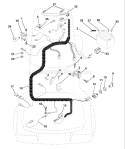 Part Location Diagram of 532140426 Husqvarna Harness, Engine