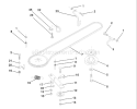 Page H Diagram and Parts List for LR125 LR 125 954001202C -1995-03 Husqvarna Lawn Tractor