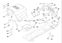 Part Location Diagram of 532138740 Husqvarna Clip, Duct Air