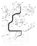 Part Location Diagram of 532132222 Husqvarna Harness, Ignition