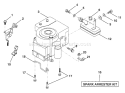 Page F Diagram and Parts List for LR12 LR 12 HAR1236A -954000752 -1994-05 Husqvarna Lawn Tractor