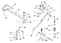 Part Location Diagram of 532132552 Husqvarna Assembly, Clutch Lever