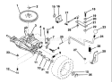 Part Location Diagram of 532170269 Husqvarna Transaxle 6sp Dana LT Model #4360-96