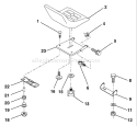 Page L Diagram and Parts List for LR12 LR 12 HC12R38B -954002701 -1994-10 Husqvarna Lawn Tractor