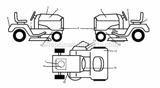 Part Location Diagram of 581579201 Husqvarna Decal, Deflect Warning