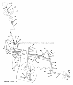 Part Location Diagram of 532409763 Husqvarna 