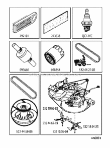 Frequently_Used_Parts Diagram and Parts List for LT2323CMA2 2012-02 Husqvarna Lawn Tractor