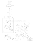 Page I Diagram and Parts List for 130 LTH  954140005K -1999-03 Husqvarna Lawn Tractor