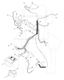 Part Location Diagram of 532179725 Husqvarna Harness Ign.