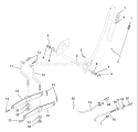 Page G Diagram and Parts List for 130 LTH  954140107A -1999-11 Husqvarna Lawn Tractor