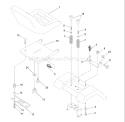 Page I Diagram and Parts List for 130 LTH  954830061B -1996-02 Husqvarna Lawn Tractor