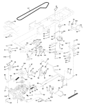 Part Location Diagram of 532141421 Husqvarna Arm, Control Pump