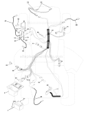 Part Location Diagram of 532166661 Husqvarna Harnes.Eng.Tec/Kohl