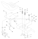 Page H Diagram and Parts List for 1342 LTH  LTHK  A -954568519 -2002-01 Husqvarna Lawn Tractor