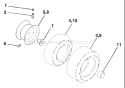 Page J Diagram and Parts List for 1342 LTH  LTHK  B -954568519 -2002-02 Husqvarna Lawn Tractor