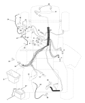 Part Location Diagram of 532175685 Husqvarna Wire Harness