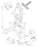 Page F Diagram and Parts List for 1342 LTH  LTHK  B -954568519 -2002-02 Husqvarna Lawn Tractor