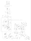 Page I Diagram and Parts List for 1342A LTH  954567031 -2000-12 Husqvarna Lawn Tractor