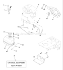 Page E Diagram and Parts List for 1342B LTH  954567031 -2001-01 Husqvarna Lawn Tractor