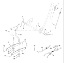 Page G Diagram and Parts List for 1342B LTH  954567031 -2001-01 Husqvarna Lawn Tractor