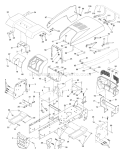 Page A Diagram and Parts List for 140 LTH  954001192A -1995-01 Husqvarna Lawn Tractor