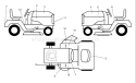 Part Location Diagram of MK420 Husqvarna Mulching Kit