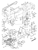 Part Location Diagram of 532150071 Husqvarna Transaxle Assembly