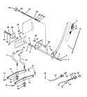 Page H Diagram and Parts List for 140 LTH  HN14H42A -954000642 -1994-01 Husqvarna Lawn Tractor