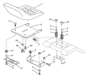 Page I Diagram and Parts List for 140 LTH  HN14H42A -954000642 -1994-01 Husqvarna Lawn Tractor