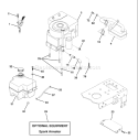 Page E Diagram and Parts List for 145 LTH  1997-12 Husqvarna Lawn Tractor