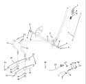 Page H Diagram and Parts List for 145 LTH  1997-12 Husqvarna Lawn Tractor