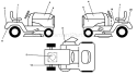Page B Diagram and Parts List for 145 LTH  954140006D -1998-07 Husqvarna Lawn Tractor