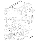 Page C Diagram and Parts List for 145 LTH  954140006D -1998-07 Husqvarna Lawn Tractor