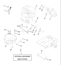Page E Diagram and Parts List for 145 LTH  954140006D -1998-07 Husqvarna Lawn Tractor