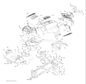 Page A Diagram and Parts List for 1538 LTH  96043003801 -2007-08 Husqvarna Lawn Tractor