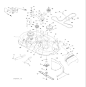 Page F Diagram and Parts List for 1538 LTH  96043003801 -2007-08 Husqvarna Lawn Tractor