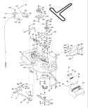 Page F Diagram and Parts List for 1742A LTH  954570376 -2002-11 Husqvarna Lawn Tractor