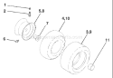 Page J Diagram and Parts List for 1742B LTH  954570376 -2002-12 Husqvarna Lawn Tractor