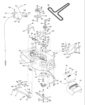 Page F Diagram and Parts List for 1742B LTH  954570376 -2002-12 Husqvarna Lawn Tractor