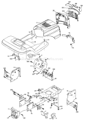 Page A Diagram and Parts List for 18542A LTH  954571731 -2003-11 Husqvarna Lawn Tractor