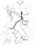 Page D Diagram and Parts List for 18542A LTH  954571731 -2003-11 Husqvarna Lawn Tractor