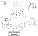 Page E Diagram and Parts List for 18542A LTH  954571731 -2003-11 Husqvarna Lawn Tractor