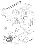 Page C Diagram and Parts List for 18542C LTH  954571731 -2004-08 Husqvarna Lawn Tractor