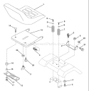 Page H Diagram and Parts List for 18542C LTH  954571731 -2004-08 Husqvarna Lawn Tractor