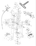 Page F Diagram and Parts List for 2042A LTH  954571953 -2003-12 Husqvarna Lawn Tractor
