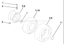 Page J Diagram and Parts List for 2042C LTH  954571953 -2004-03 Husqvarna Lawn Tractor