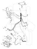 Page D Diagram and Parts List for 2042C LTH  954571953 -2004-03 Husqvarna Lawn Tractor